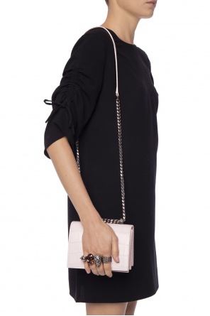 Shoulder bag with swarovski crystals, zdjęcie 2 Shoulder bag with swarovski crystals od Alexander McQueen